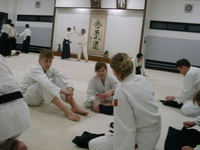 Pierwsze treningi w Hombu Dojo